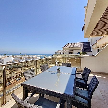 Lovely Apartment With Pool & Sea Views - Marina Del Castillo 2129 Manilva Kültér fotó