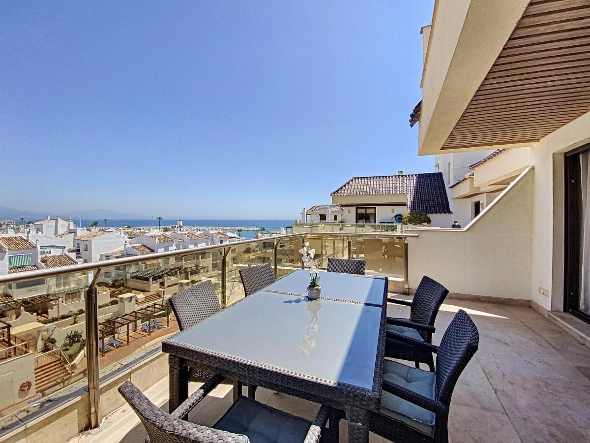 Lovely Apartment With Pool & Sea Views - Marina Del Castillo 2129 Manilva Kültér fotó
